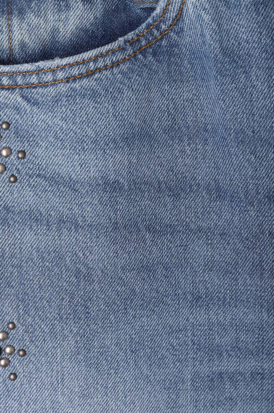 Gerade Jeans aus Baumwolle 70s Loose Flare