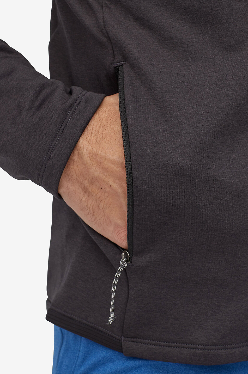 PATAGONIA Veste technique R1 Daily Homme NOIR 5