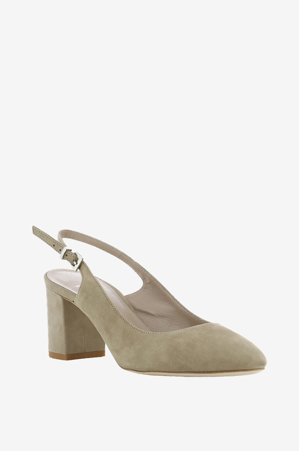 Rosita 65 suede sling back pumps