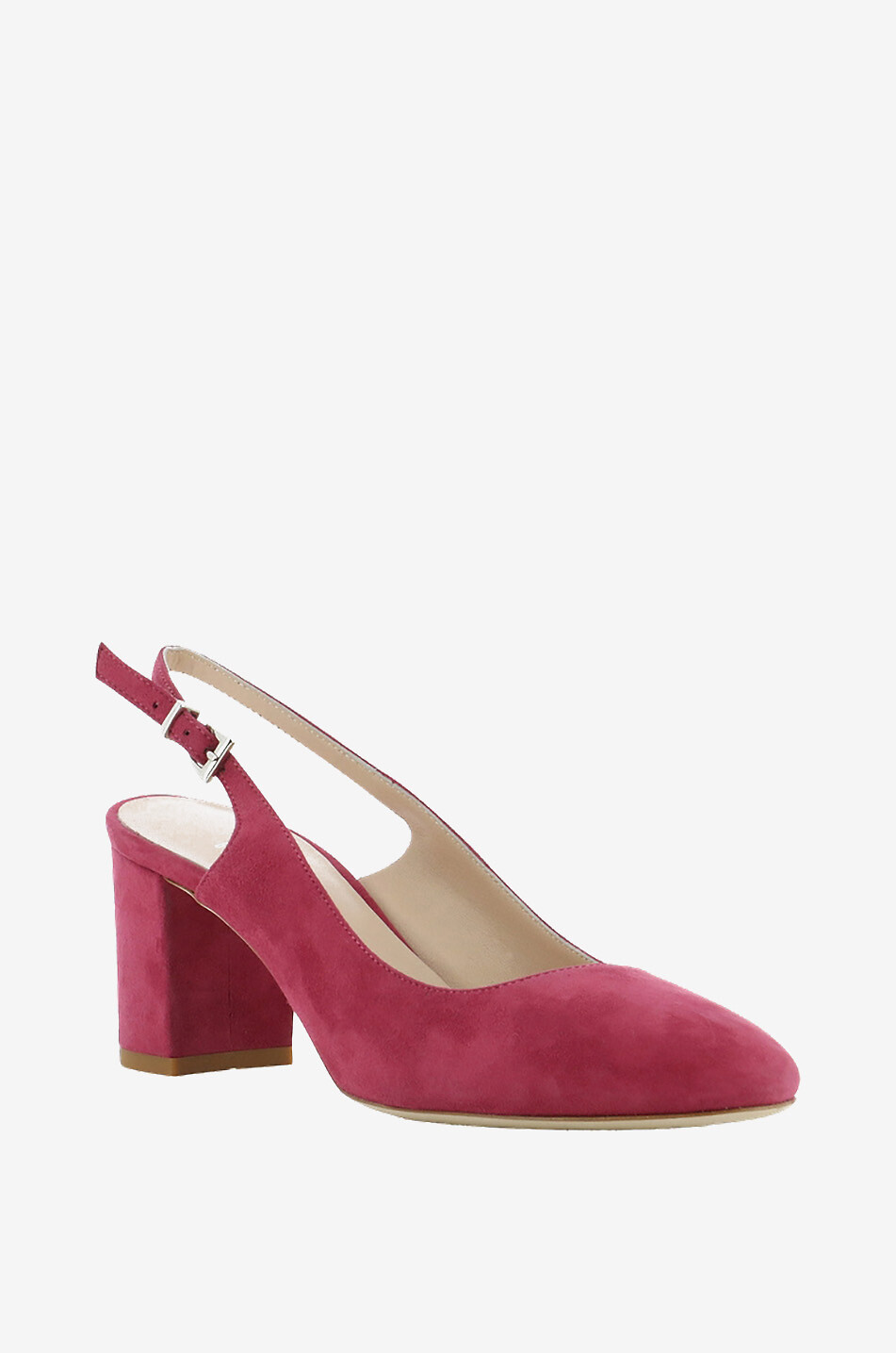 Rosita 65 suede sling back pumps