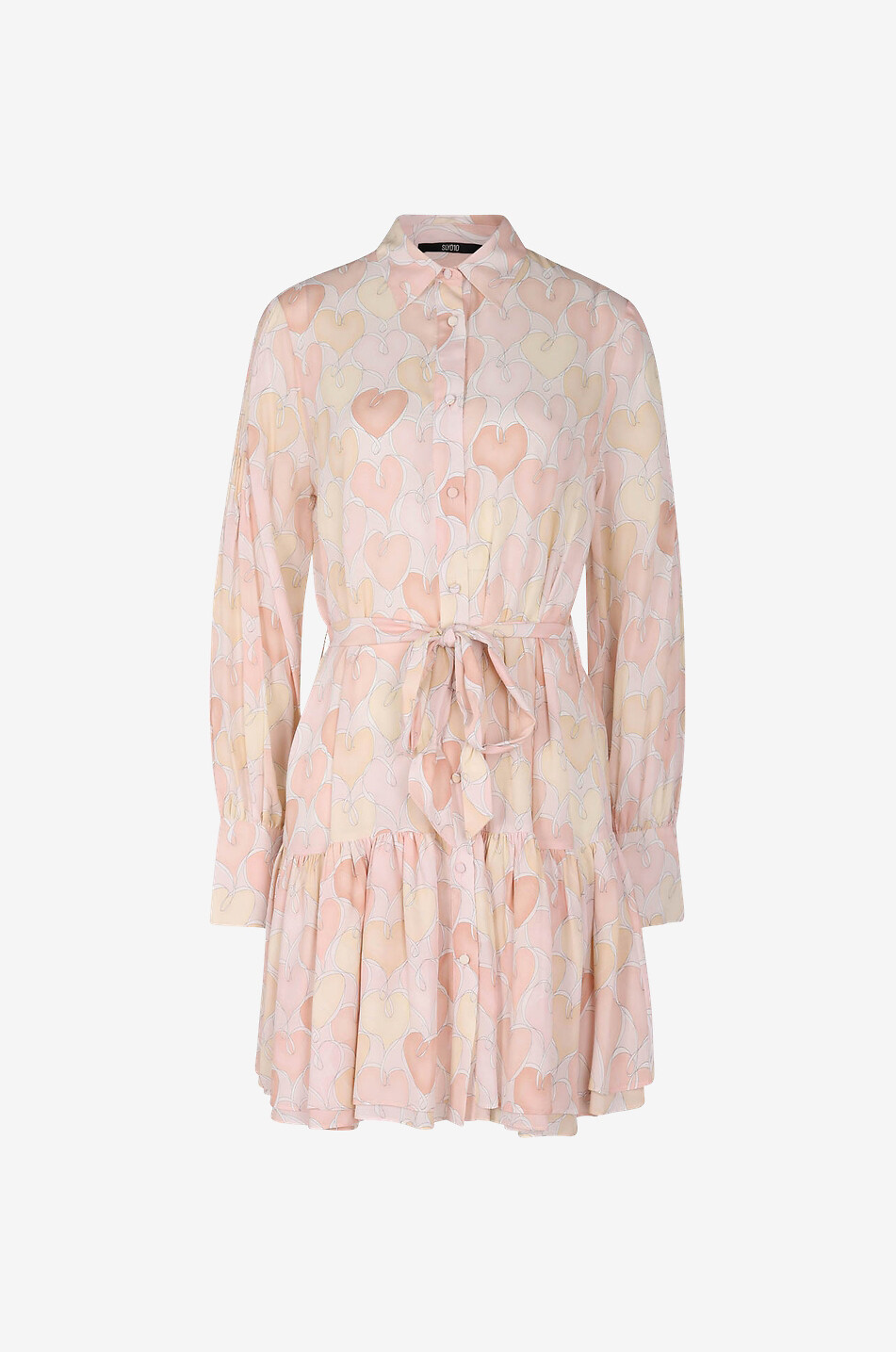 SLY 010 Kurzes Kleid aus Seide Emilia Damen BUNT 1