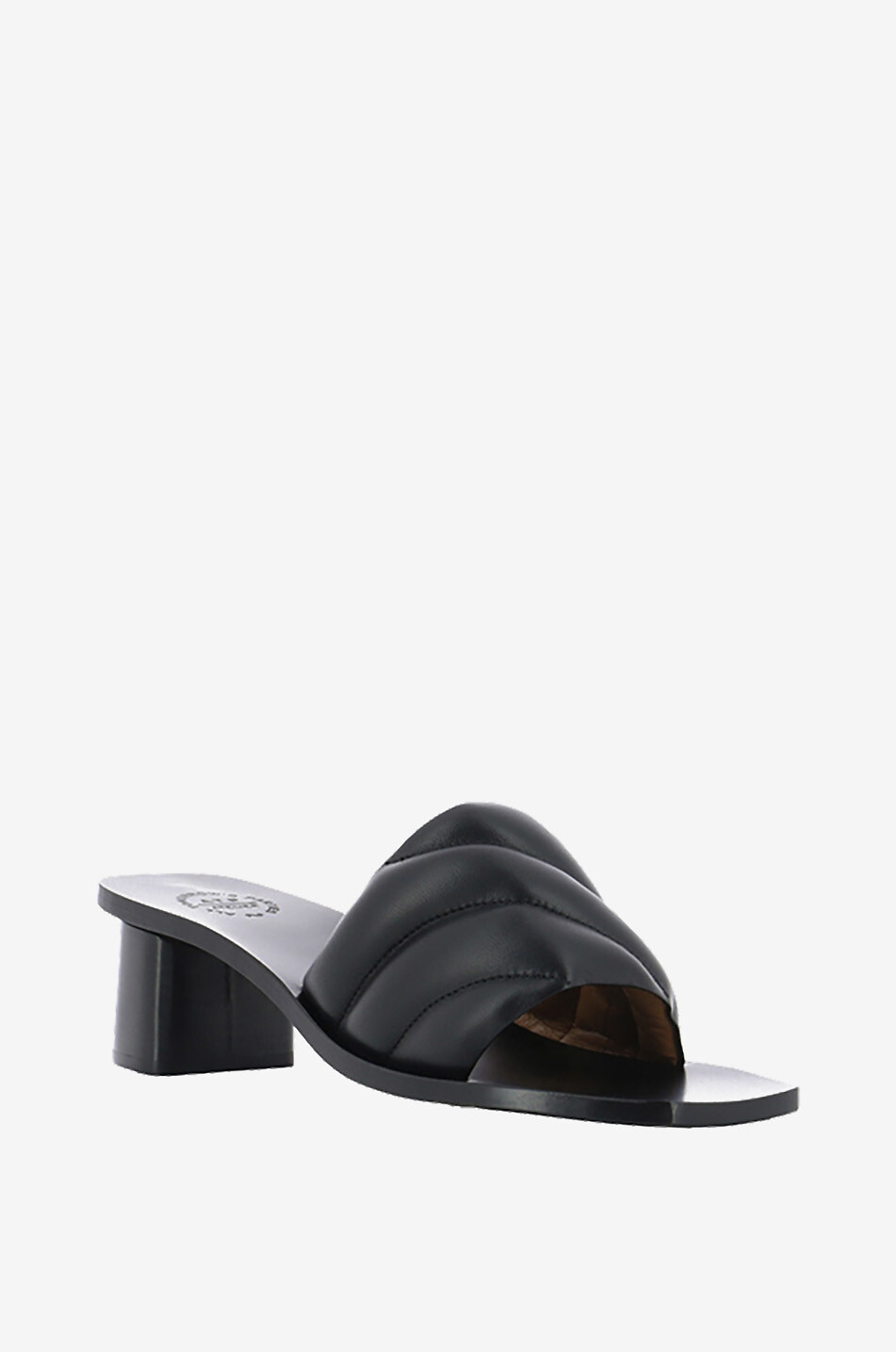 ATP ATELIER Covo nappa leather heeled sandals Women BLACK 1