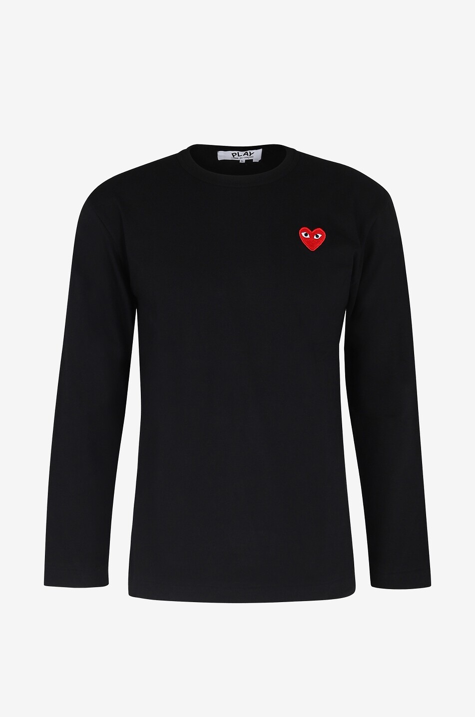 T-shirt à manches longues et patch Red Heart