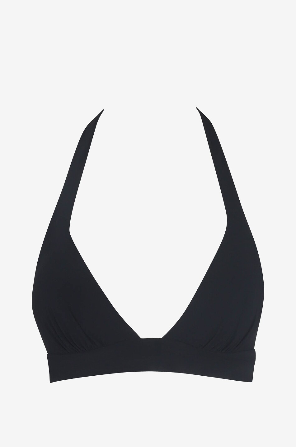 PAIN DE SUCRE Donia self-tie push-up triangle bikini top Women BLACK 1