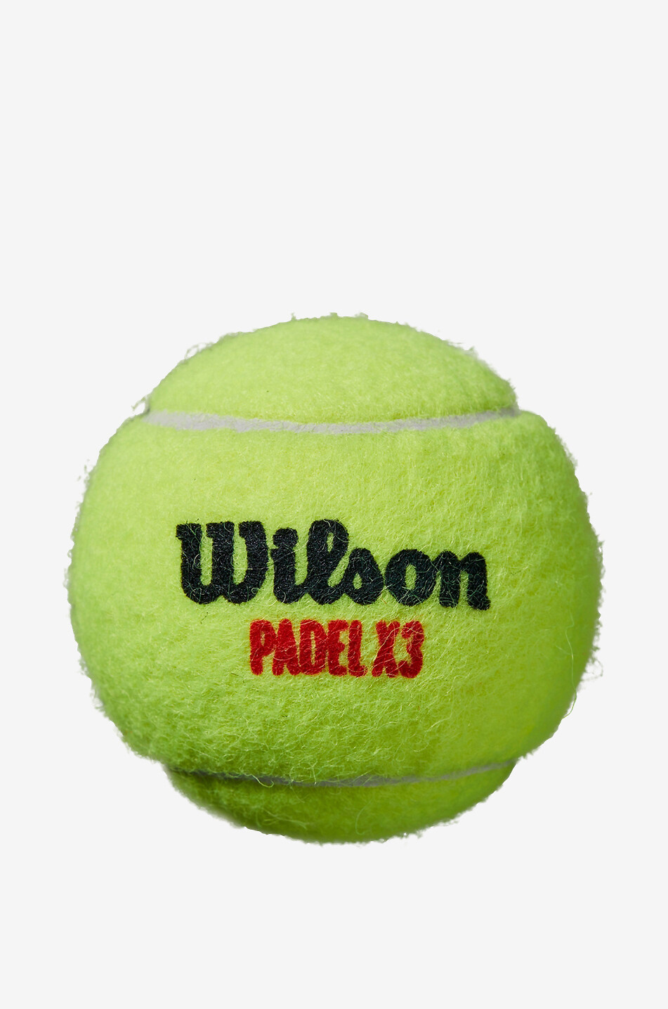 WILSON X3 tube with three padel balls Unisex Colourless 2