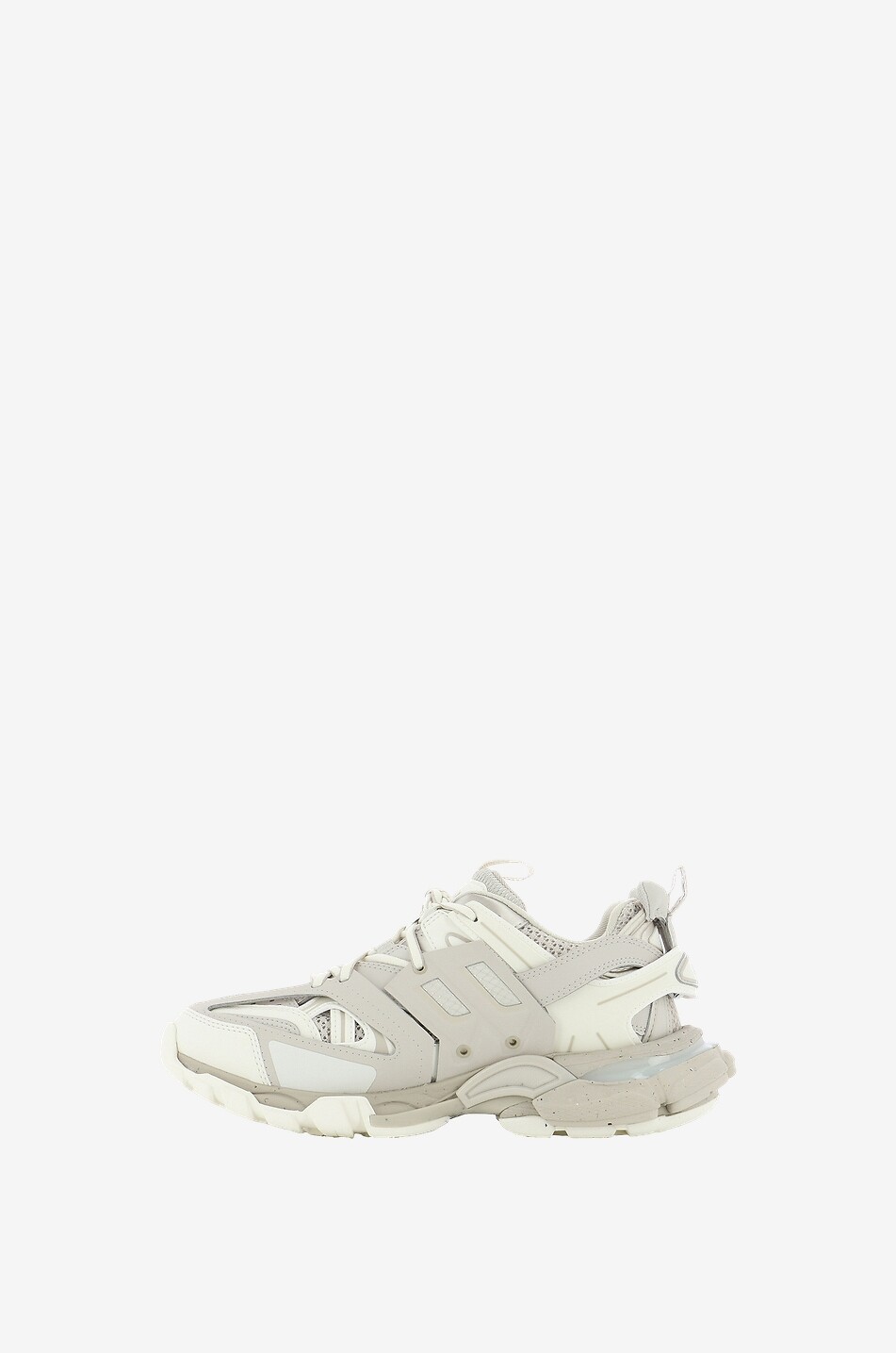 BALENCIAGA Baskets multi-matière Track Recycled Femme BEIGE 3