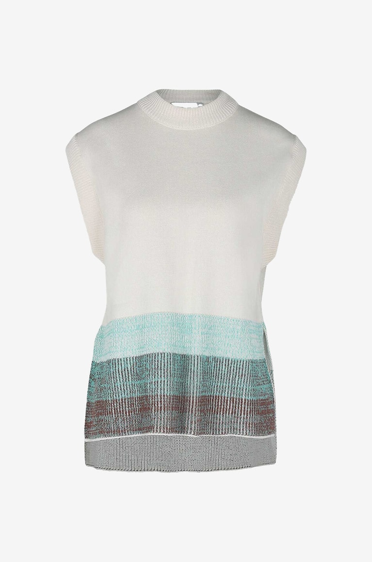 VALENTINE WITMEUR Bookish organic cotton top Women Light beige 1