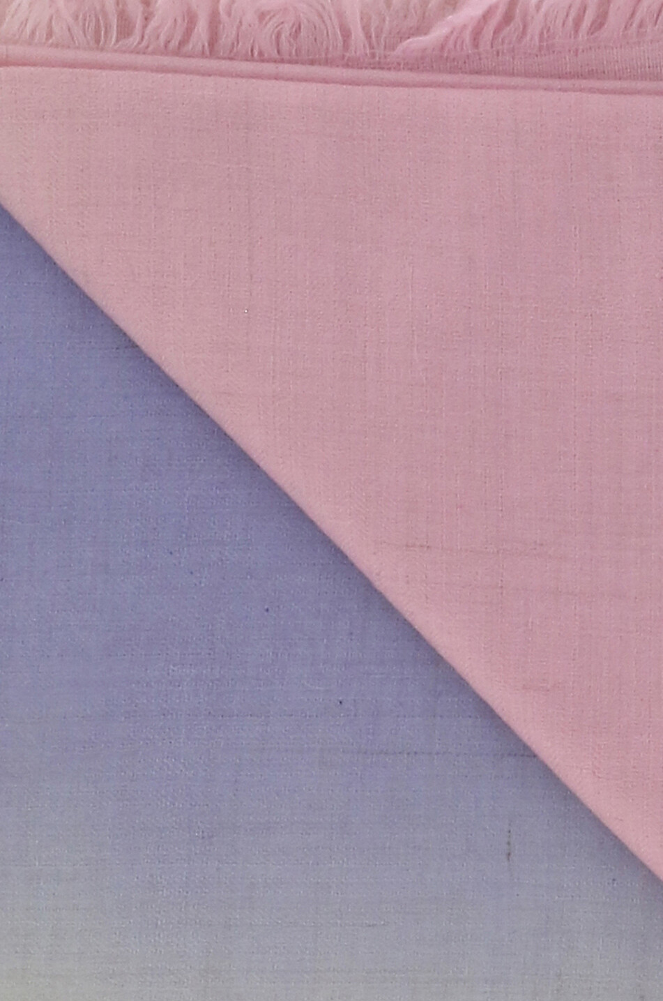 PINK MAHARANI Kaschmir-Schal Dip Dye Damen Farblos 2