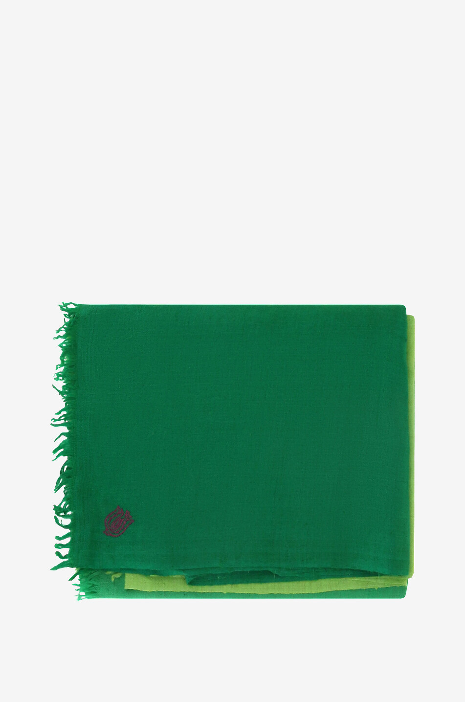 Kaschmir-Schal Dip Dye