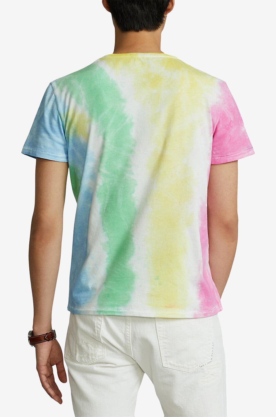 POLO RALPH LAUREN Tie-Dye-T-Shirt aus Jersey Pony Custom Slim Fit Herren BUNT 3