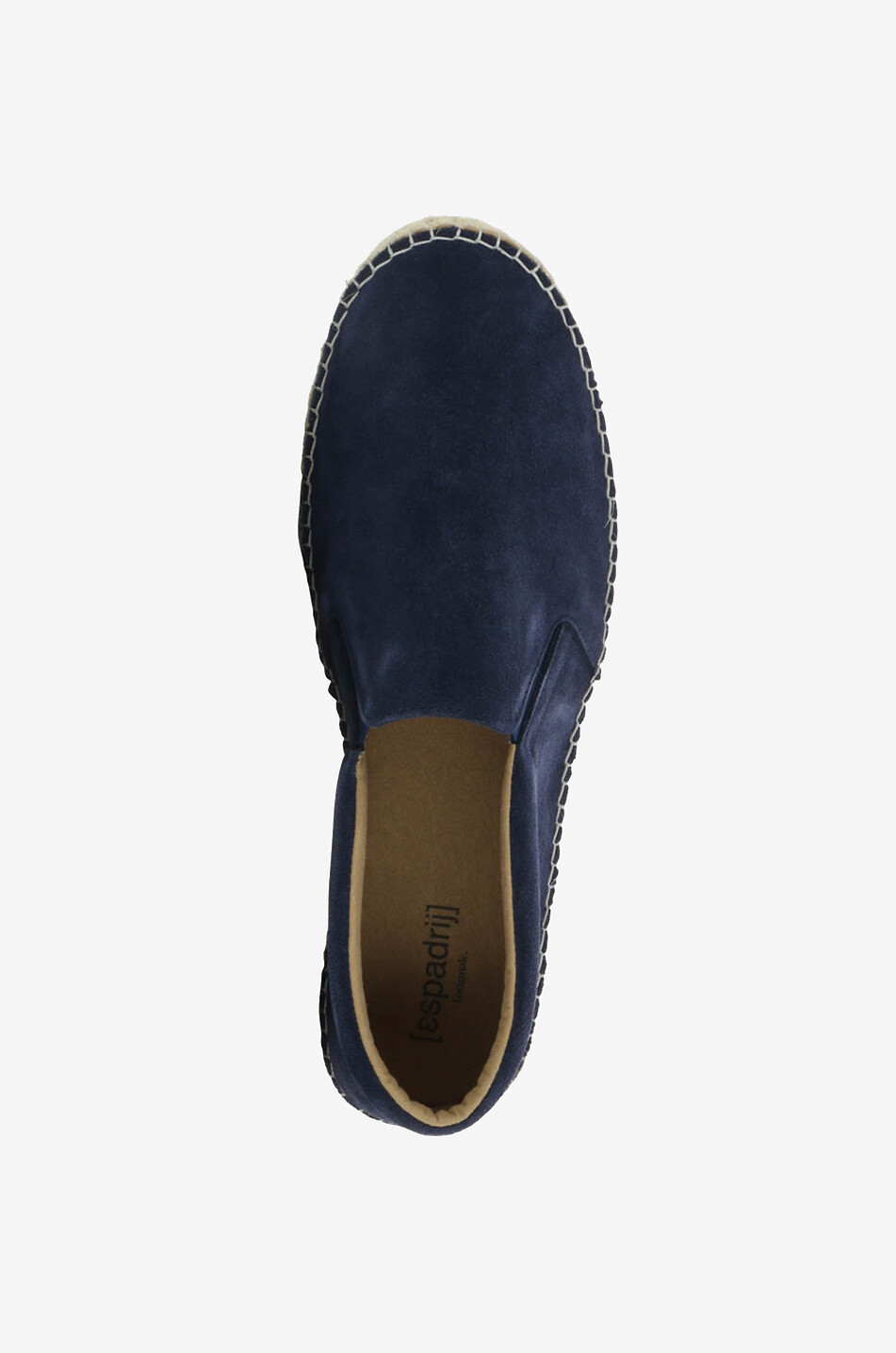 ESPADRIJ L'ORIGINALE Espadrilles aus Wildleder Slip-On Velour Herren DUNKELBLAU 5