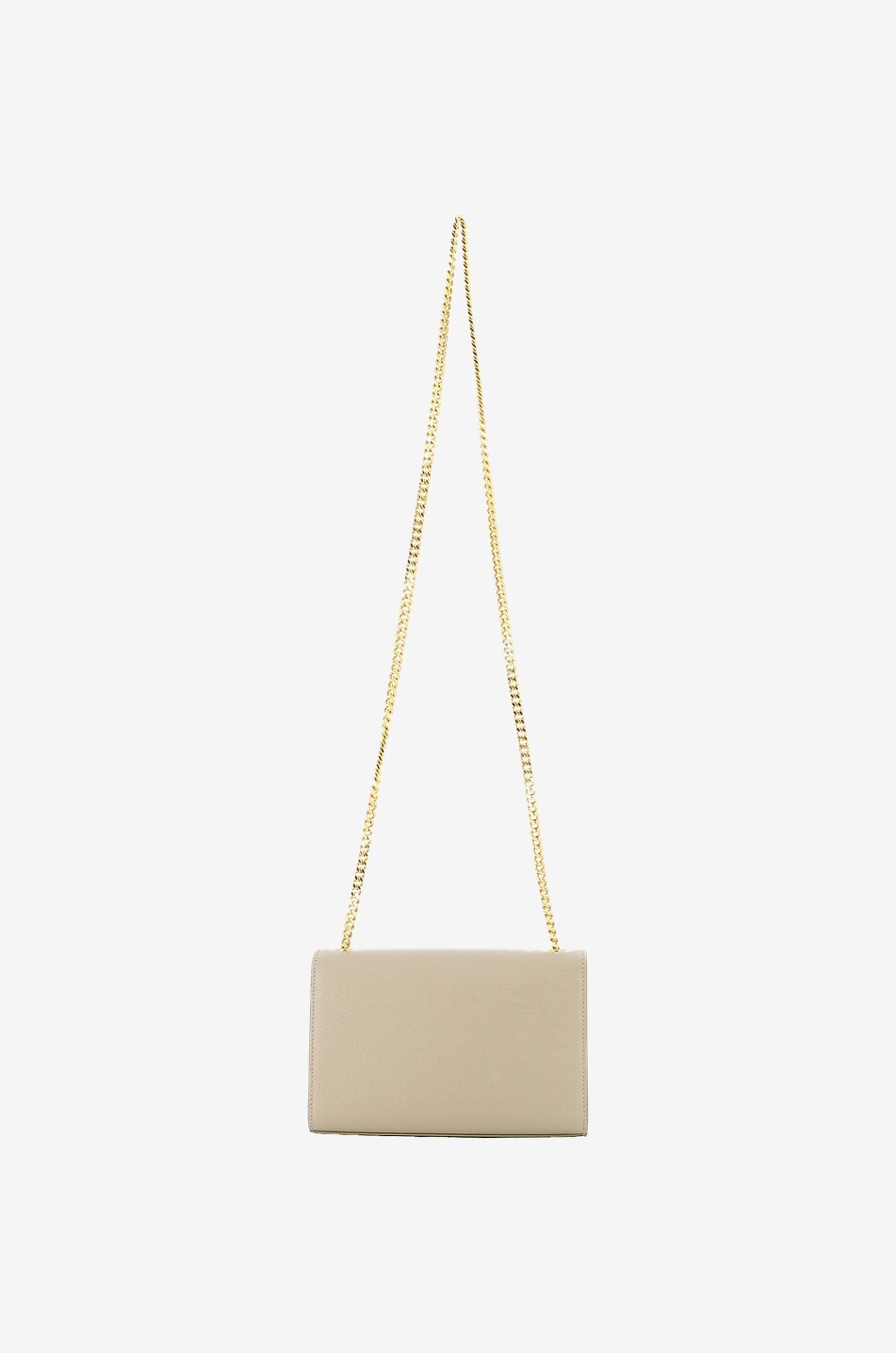 SAINT LAURENT PARIS Schultertasche aus Grain-de-Poudre-Leder Kate Small Damen BEIGE 3
