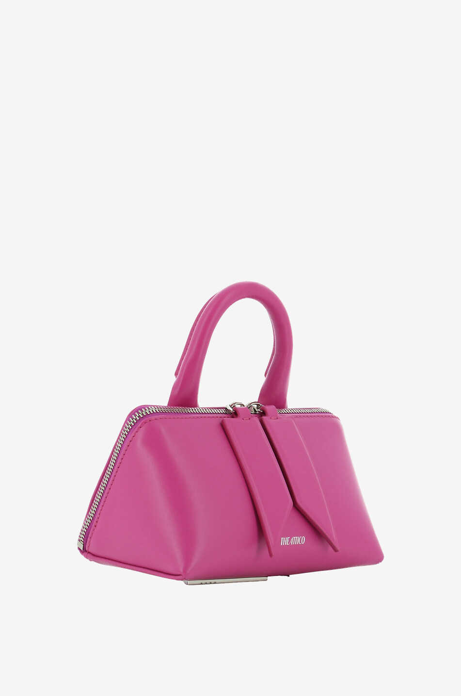 THE ATTICO Friday mini calfskin leather handbag Women PINK 2