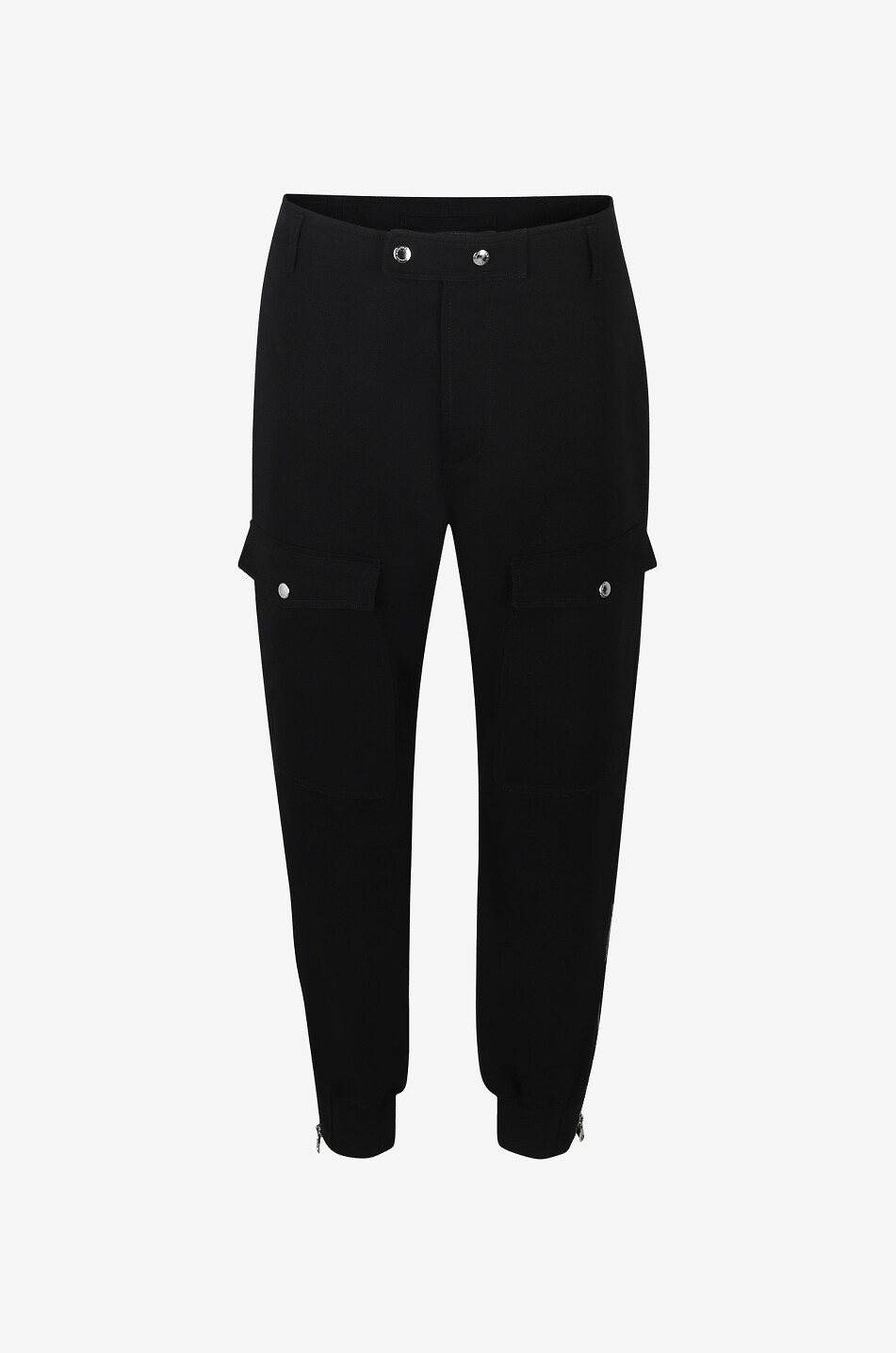 Cargohose aus Baumwoll-Canvas im Keilschnitt