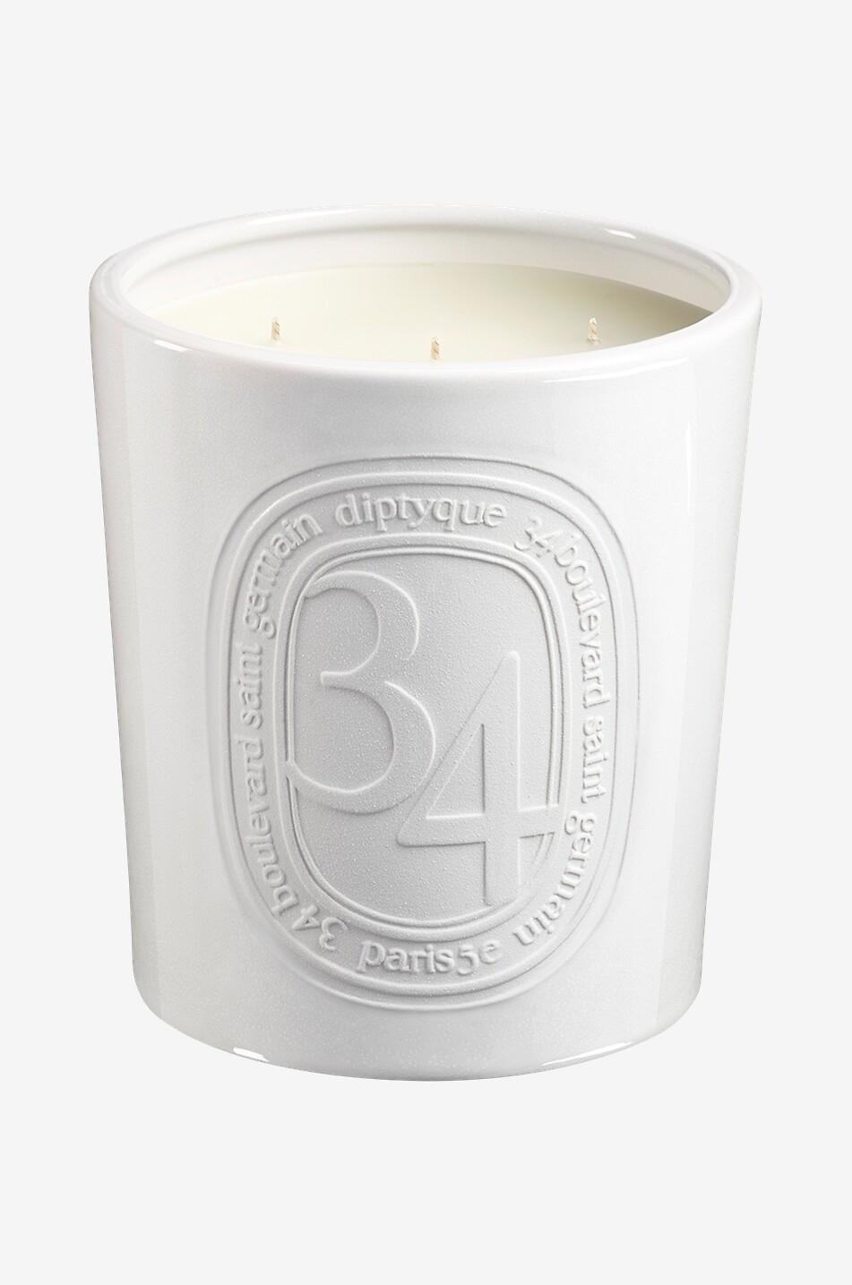 34 Boulevard Saint Germain giant scented candle