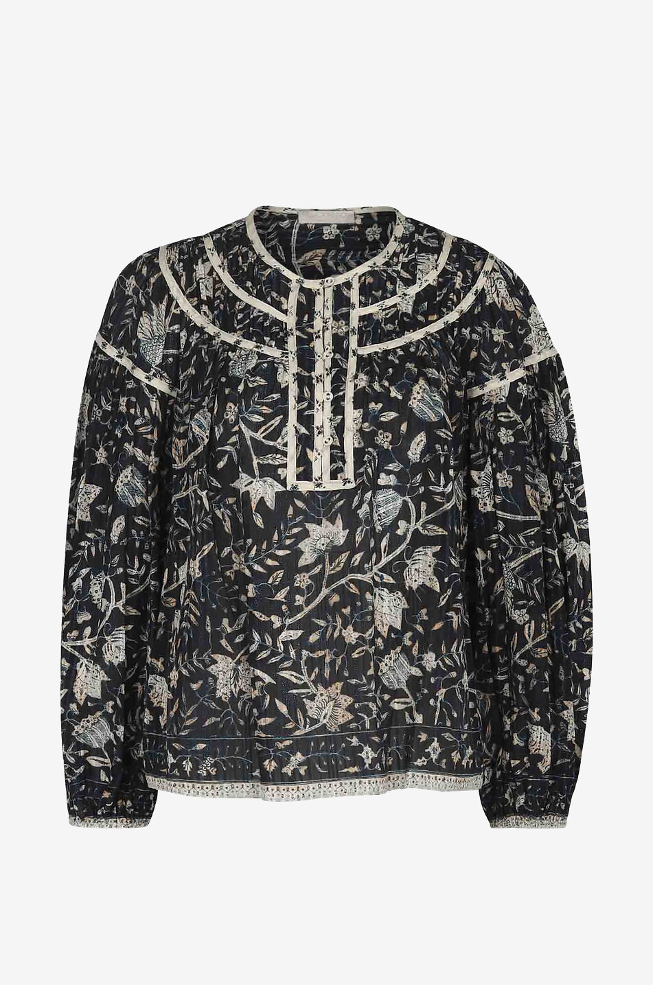 Blouse à manches longues en coton Kirana