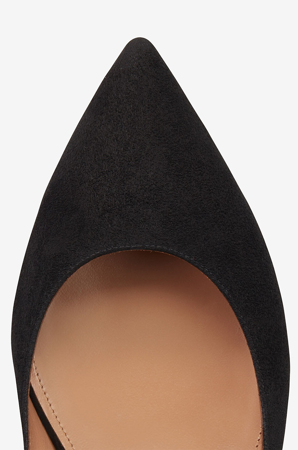 AQUAZZURA Spitze Ballerinas aus Wildleder Bow Tie Damen SCHWARZ 5