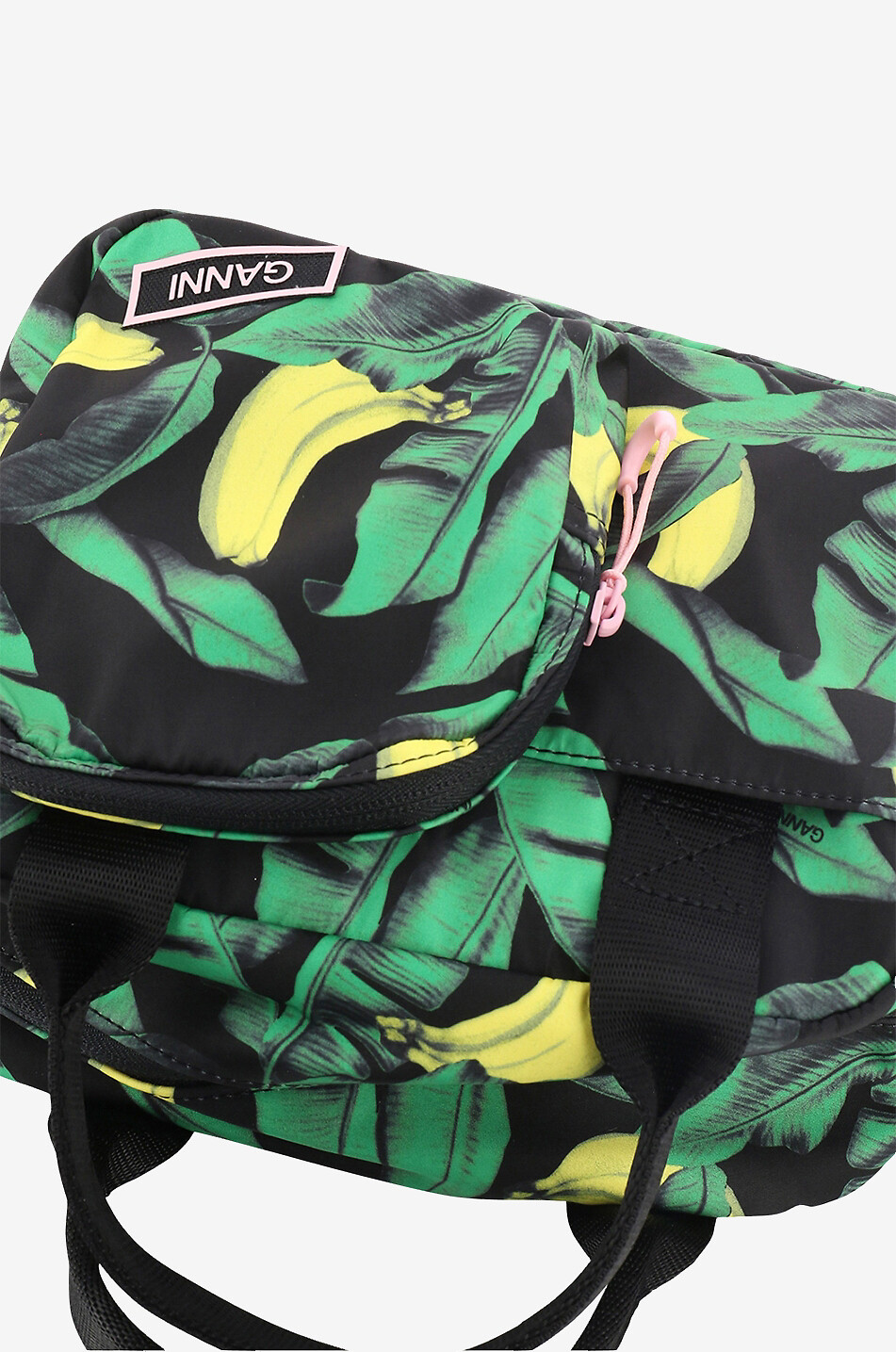 GANNI Handtasche aus recyceltem Nylon mit Print Festival Banana Tree Damen BUNT 5