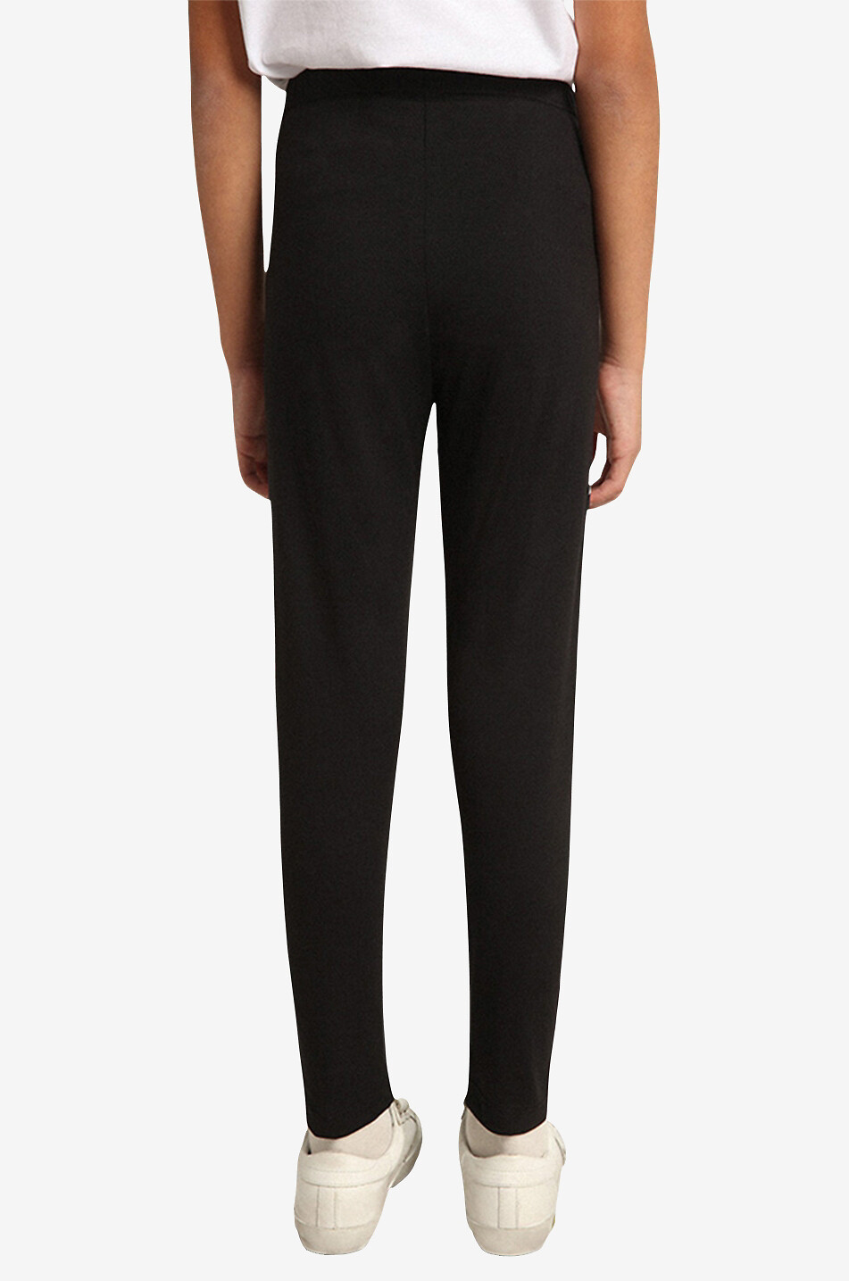 GOLDEN GOOSE Star girl's jersey leggings Girl BLACK 5