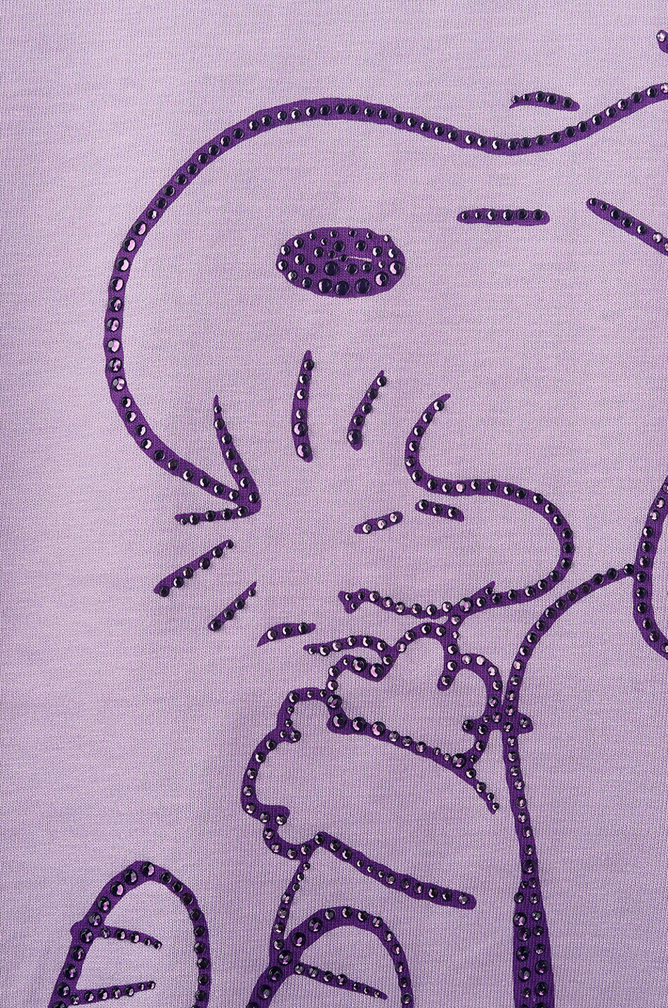 PRINCESS T-Shirt aus Baumwolle Snoopy Is My Best Friend Damen HELLVIOLETT 3