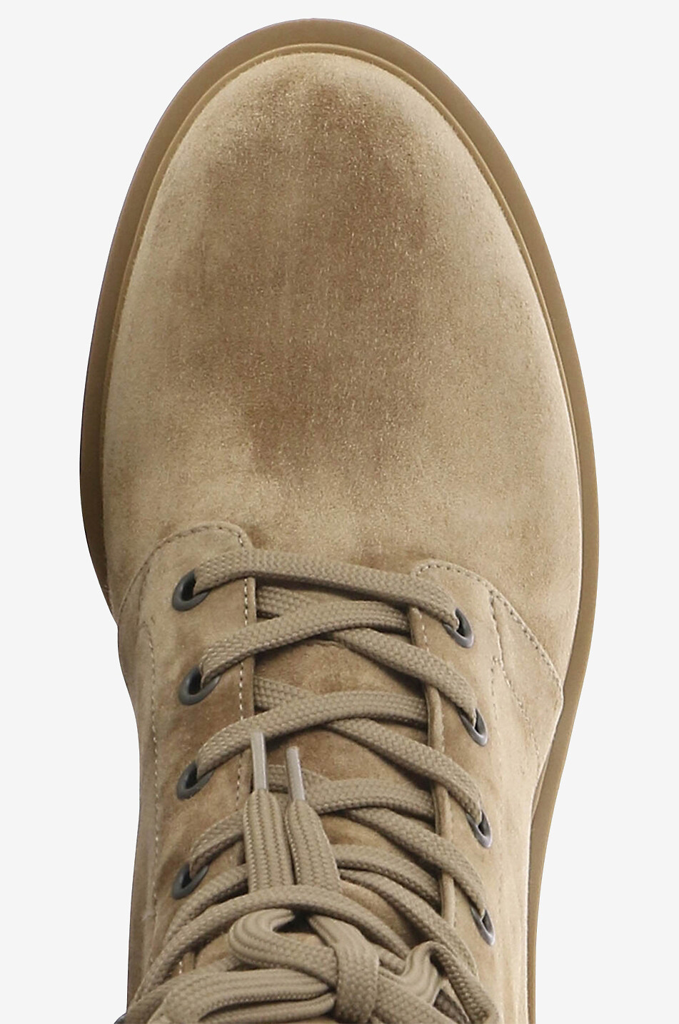 GIANVITO ROSSI Foster 45 lace-up ankle boots in suede Women BROWN 5