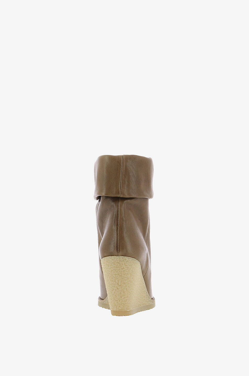 Keilstiefeletten aus Leder Totam 80
