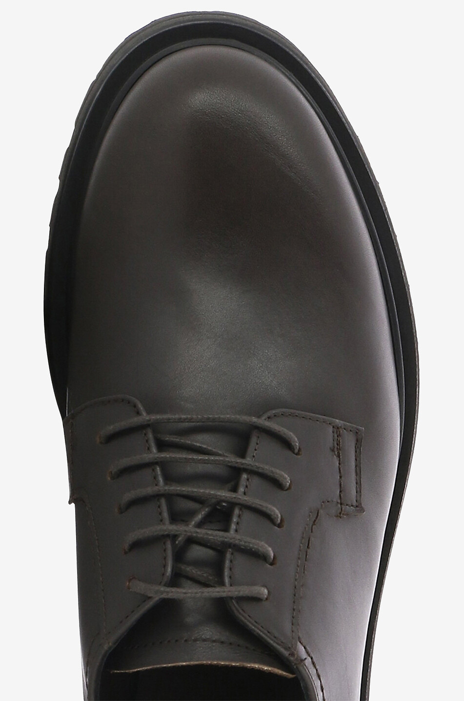 Schnürschuhe aus Glattleder mit gezahnter Sohle Wanda 40