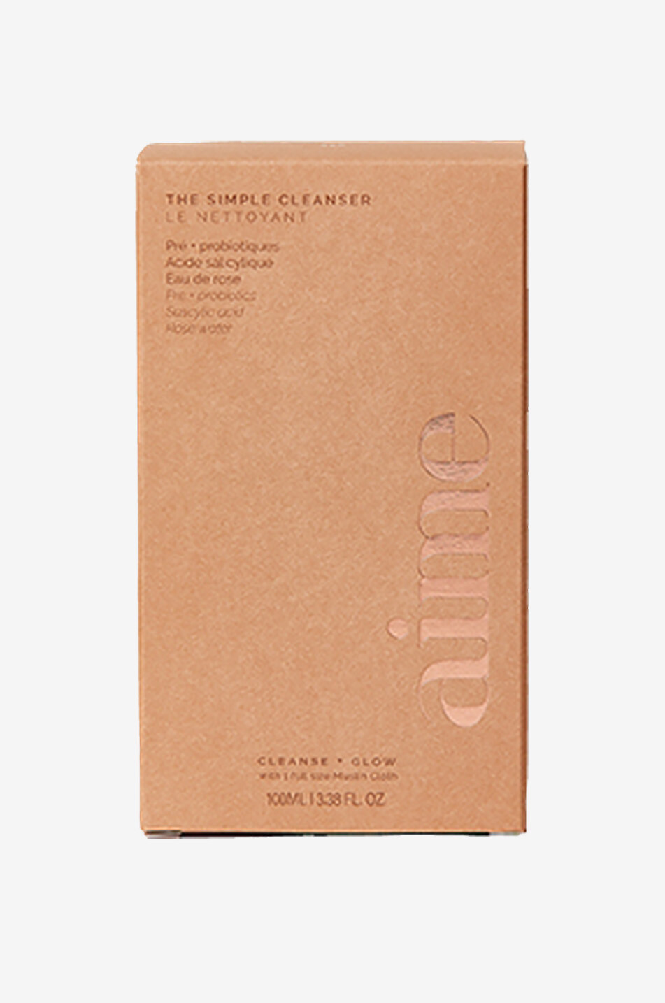 AIME Gel nettoyant The Simple Cleanser - 100 ml Femme Incolore 2
