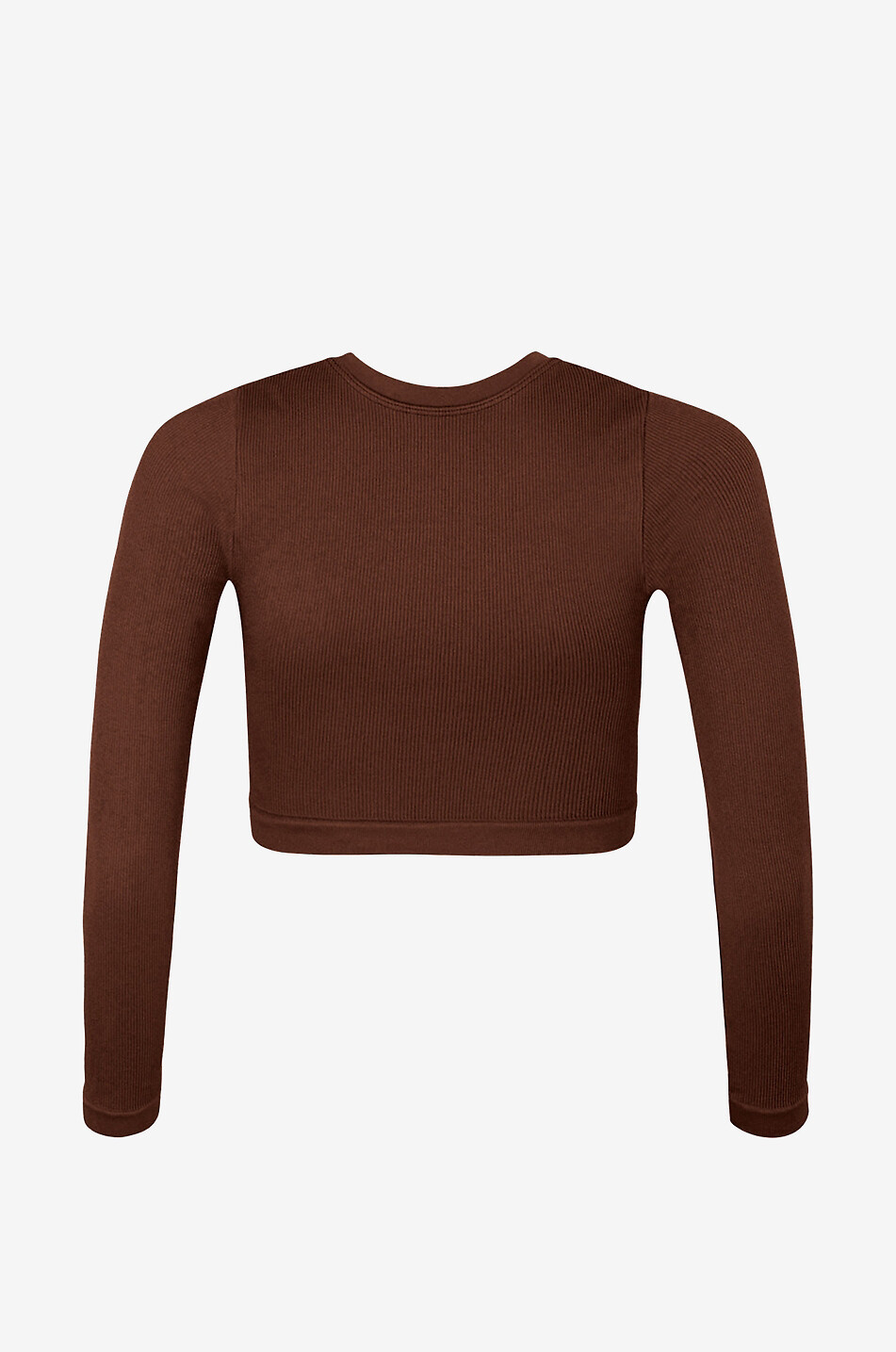 PRISM SQUARED Top à manches longues raccourci Evoke Femme MARRON 2