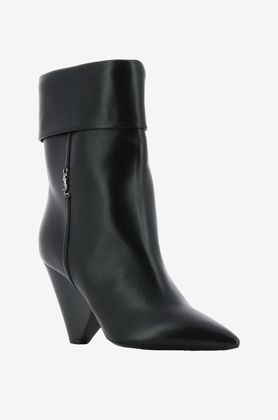 SAINT LAURENT PARIS Stiefeletten aus Glattleder Liz 85 Damen SCHWARZ 1