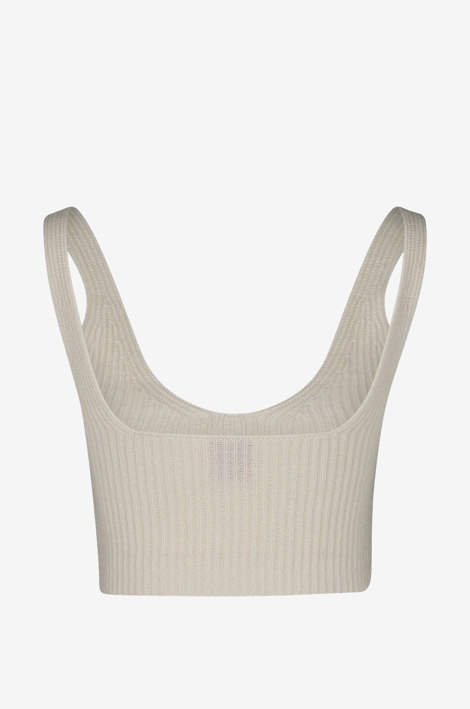 CIL Reese wool crop top  EGGSHELL 2