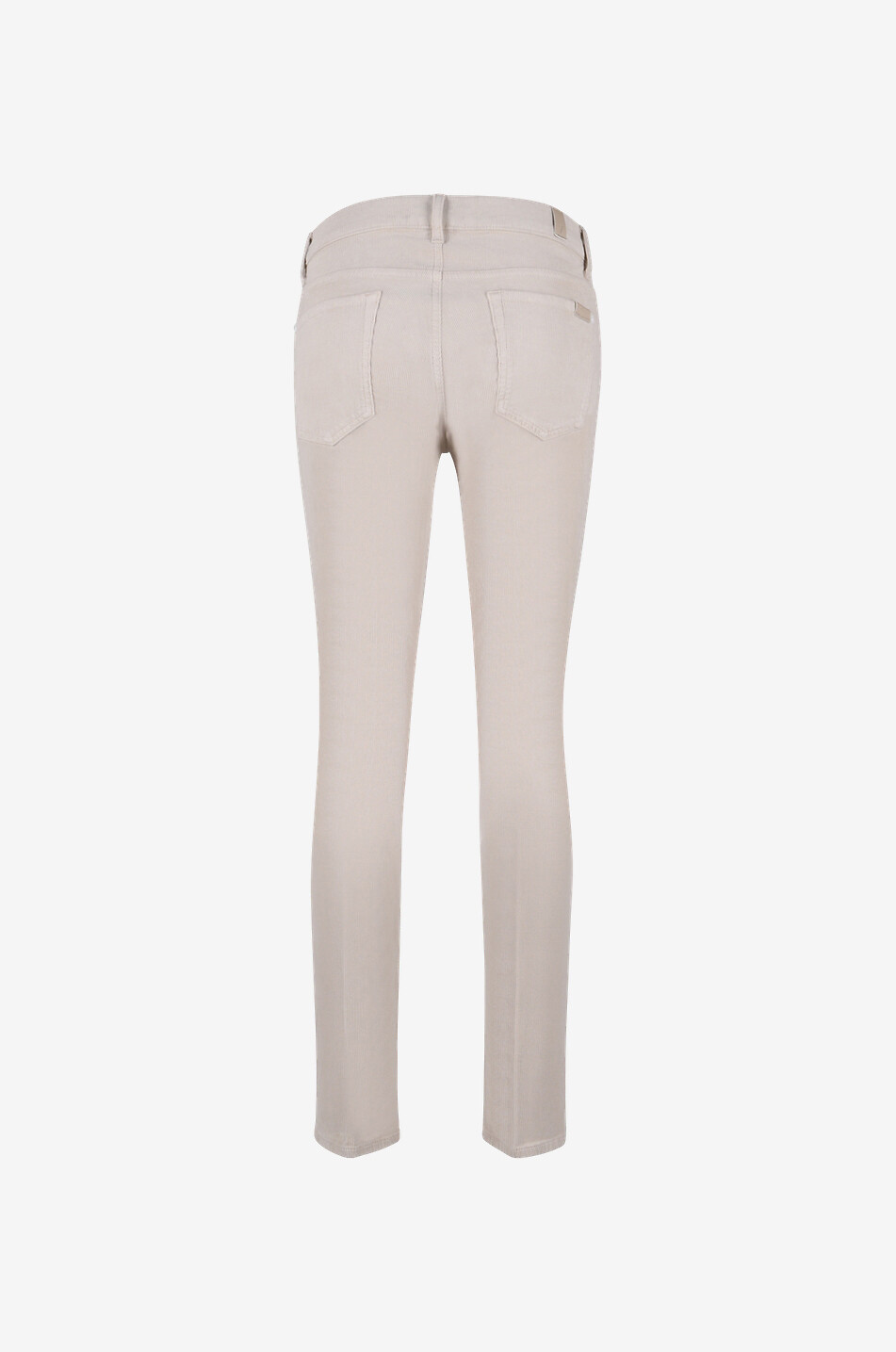 7 FOR ALL MANKIND Roxanne corduroy skinny jeans Women WHITE 2