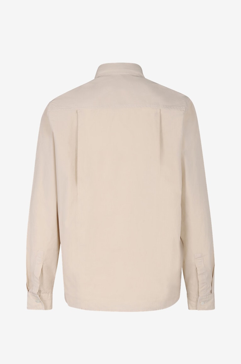 ARTIGIANO Chemise à manches longues en coton Jacky Femme Beige clair 2
