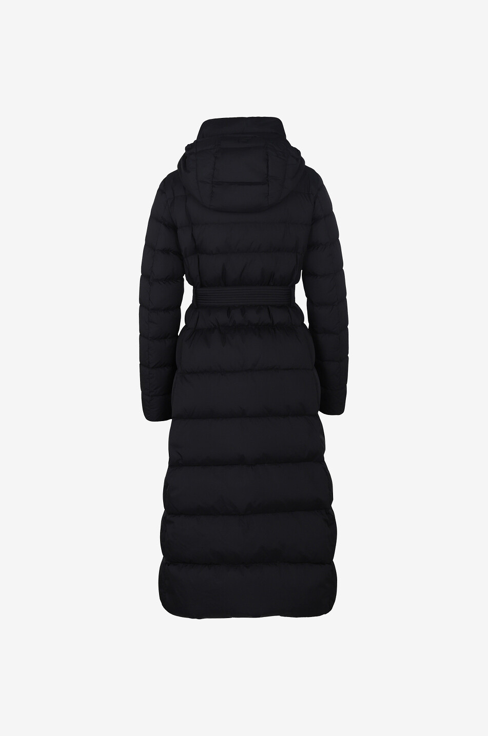 HERNO Lange Daunenjacke mit Gürtel Damen SCHWARZ 2