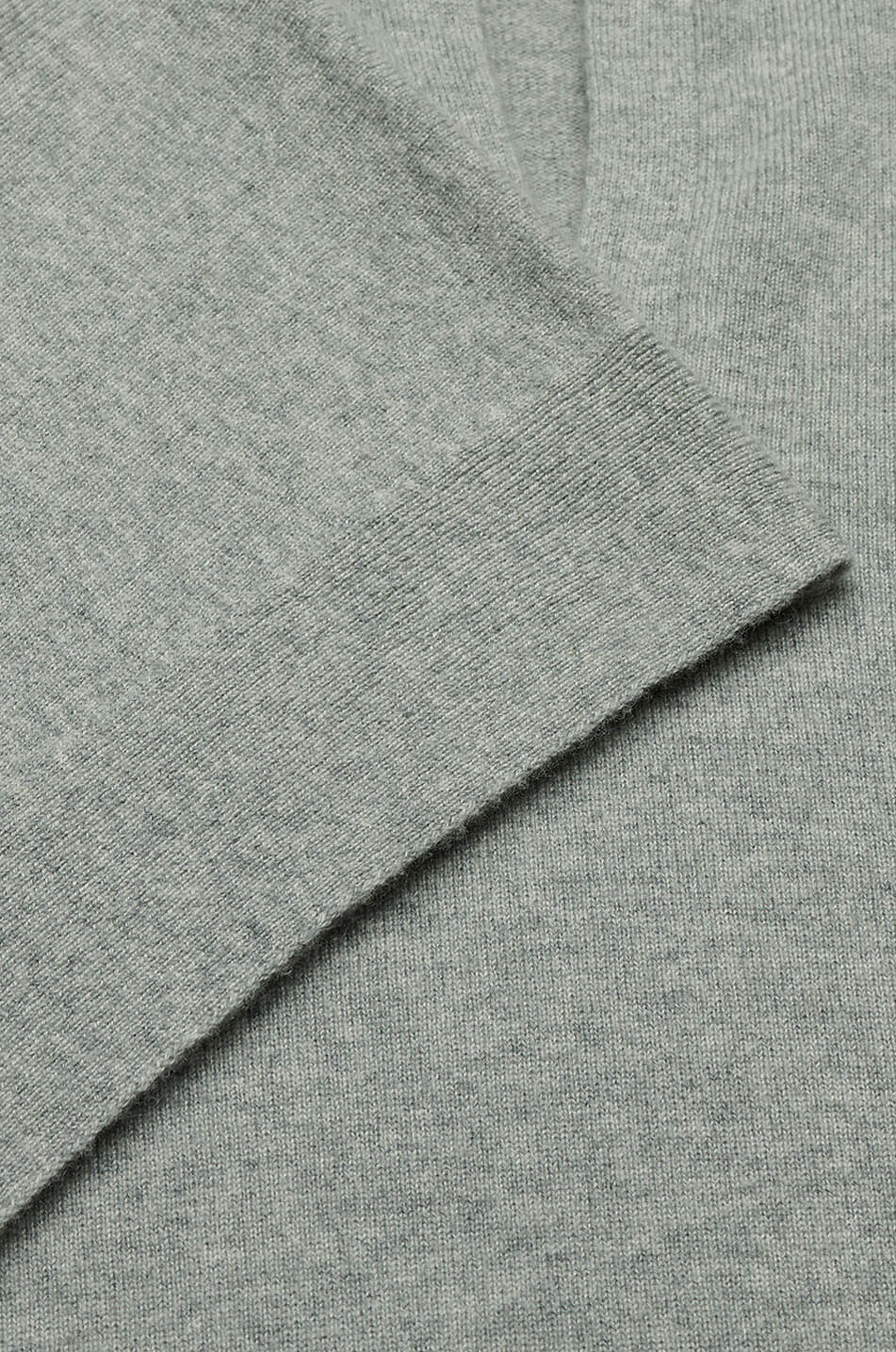 FABIANA FILIPPI Strick-Kaschmirponcho mit Kapuze Damen GRAU 3