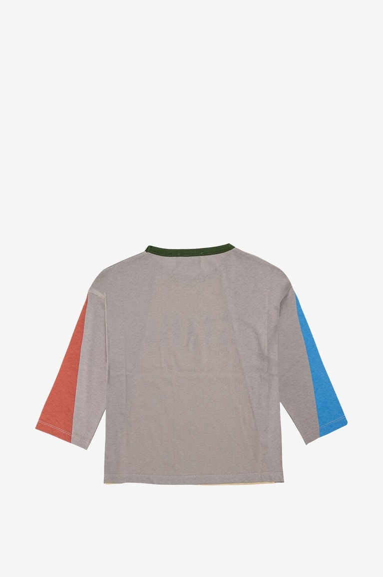 BOBO CHOSES T-shirt colour block garçon Bobo Garçon BEIGE 2