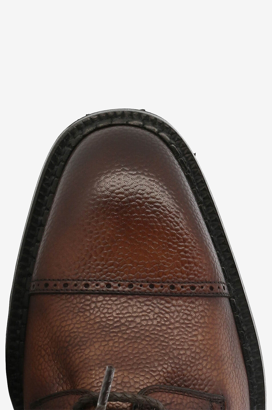 BARRETT Bottines à lacets rembourrées en cuir grainé Homme MARRON CLAIR 5