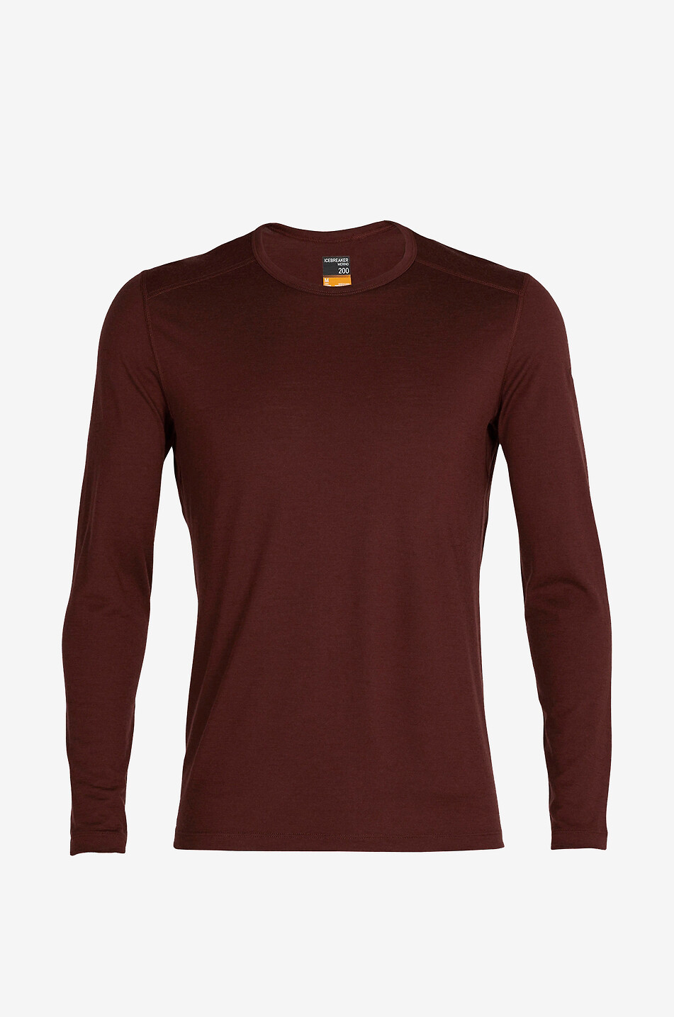 ICE BREAKER 200 Oasis thermic merino wool top Men BROWN 1