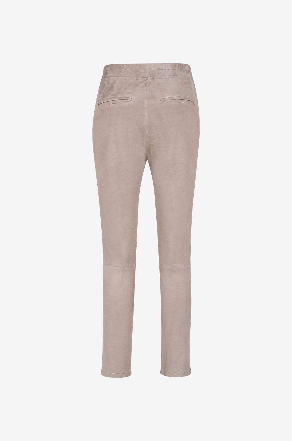ARMA Pantalon de jogging slim en cuir d'agneau Provence Femme MARRON 2