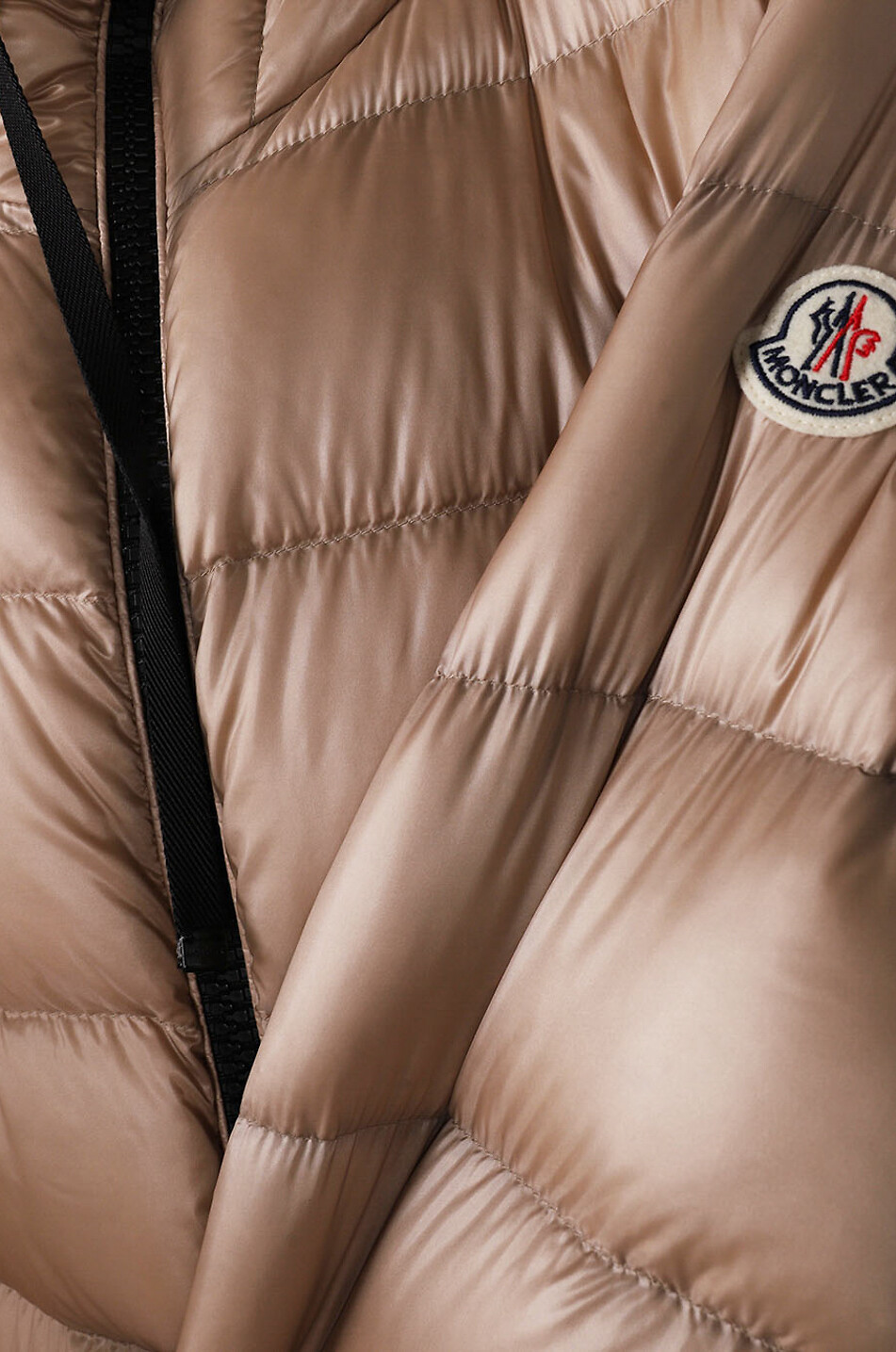 MONCLER Doudoune longue à capuche Suyen Femme BEIGE 3