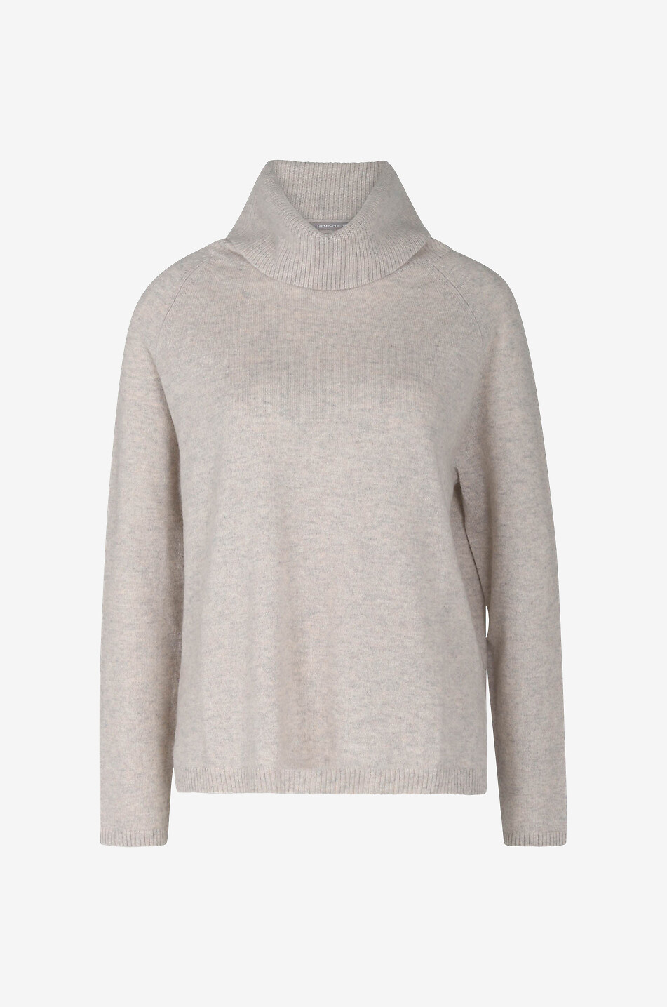 HEMISPHERE Rollkragenpullover aus Kaschmir Damen HELLGRAU 1