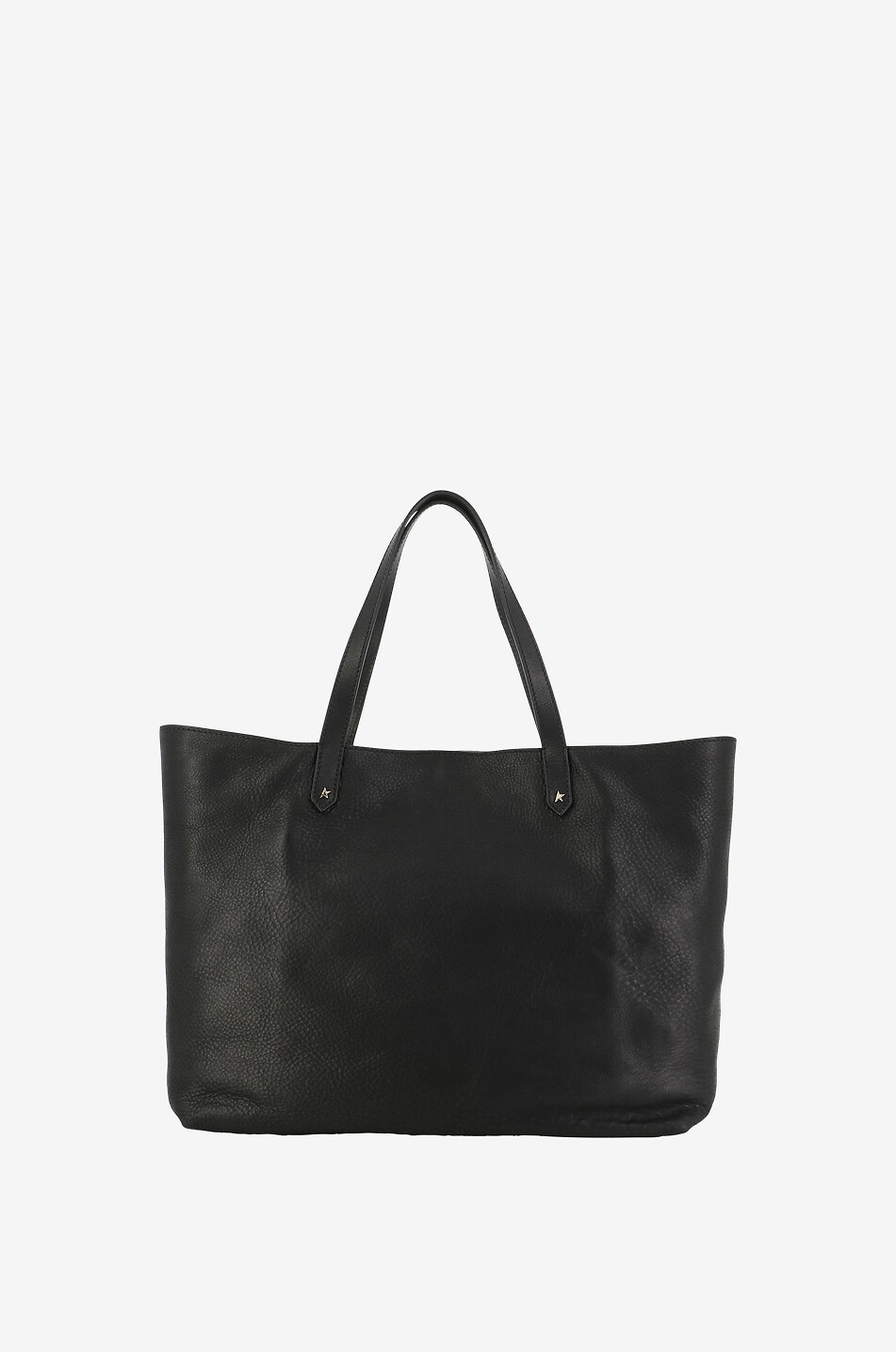 GOLDEN GOOSE Pasadena cow leather tote bag Women BLACK 5
