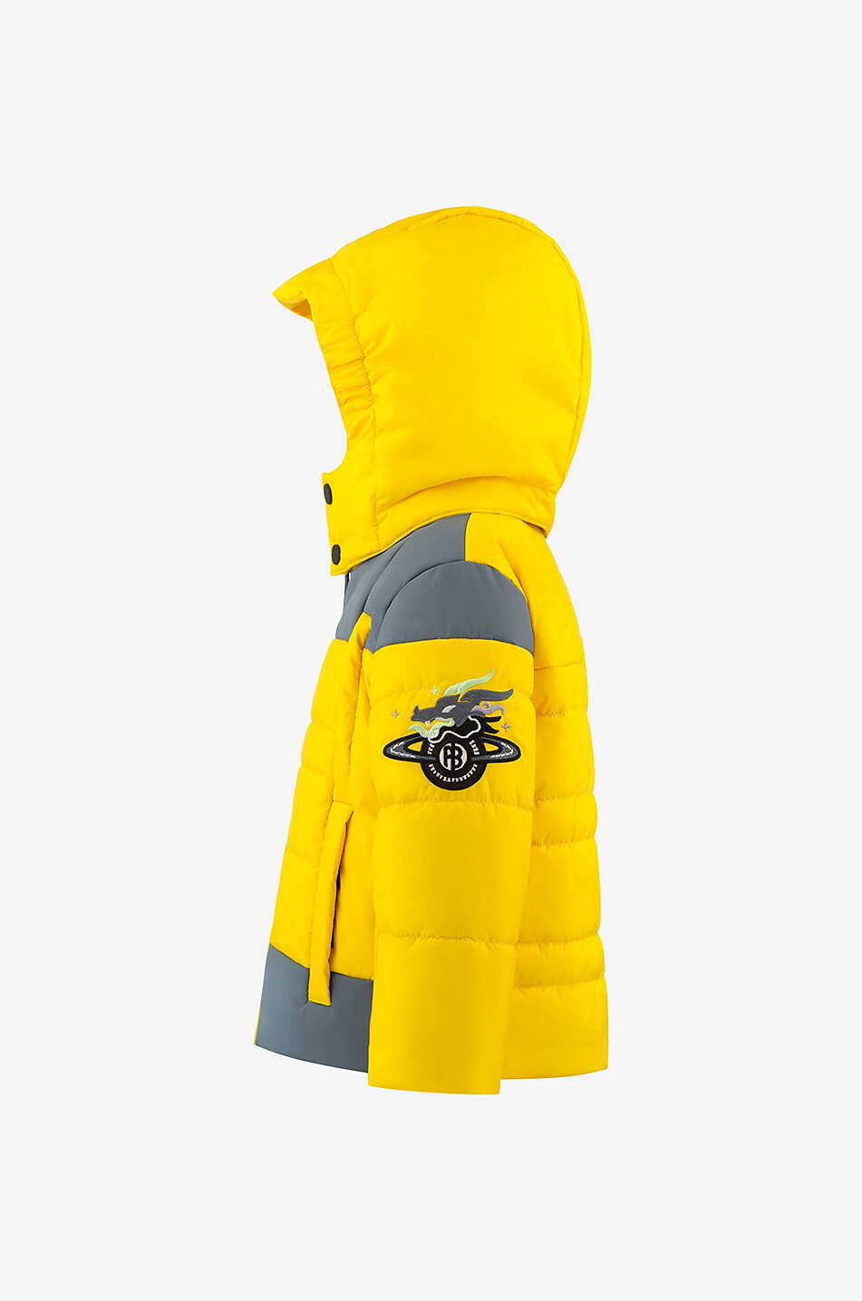 POIVRE BLANC Veste de ski enfant brodée Unisexe JAUNE 3