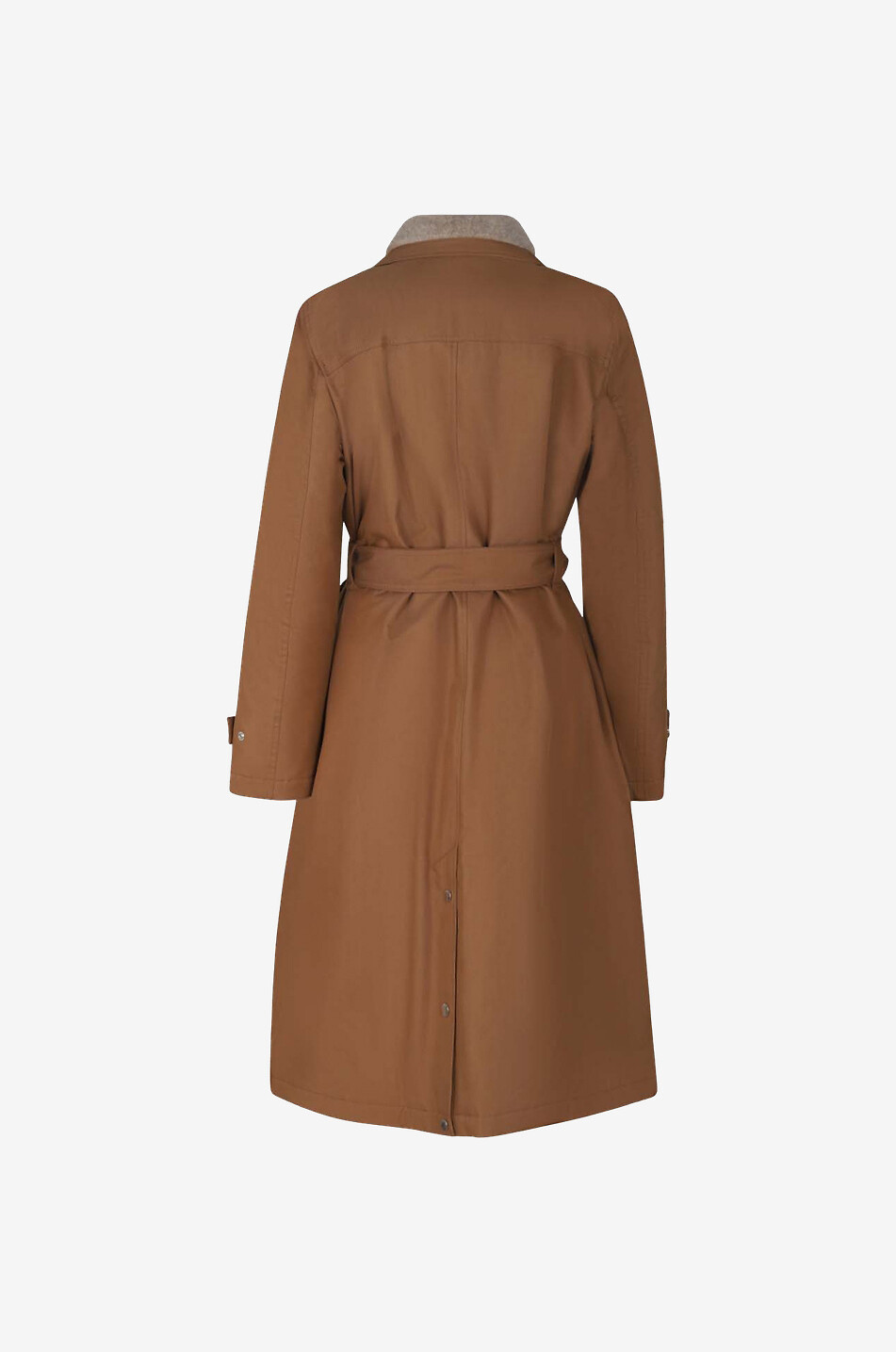 WOOLRICH Latimore cotton coat Women CAMEL 2