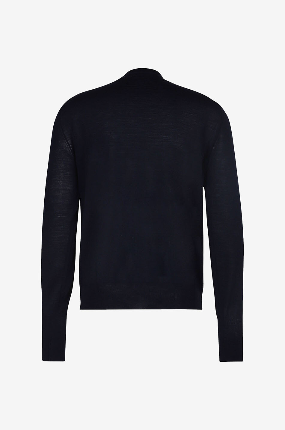 PT TORINO COLLECTION Feiner Schurwollpullover mit Rundhalsausschnitt Herren DUNKELBLAU 2
