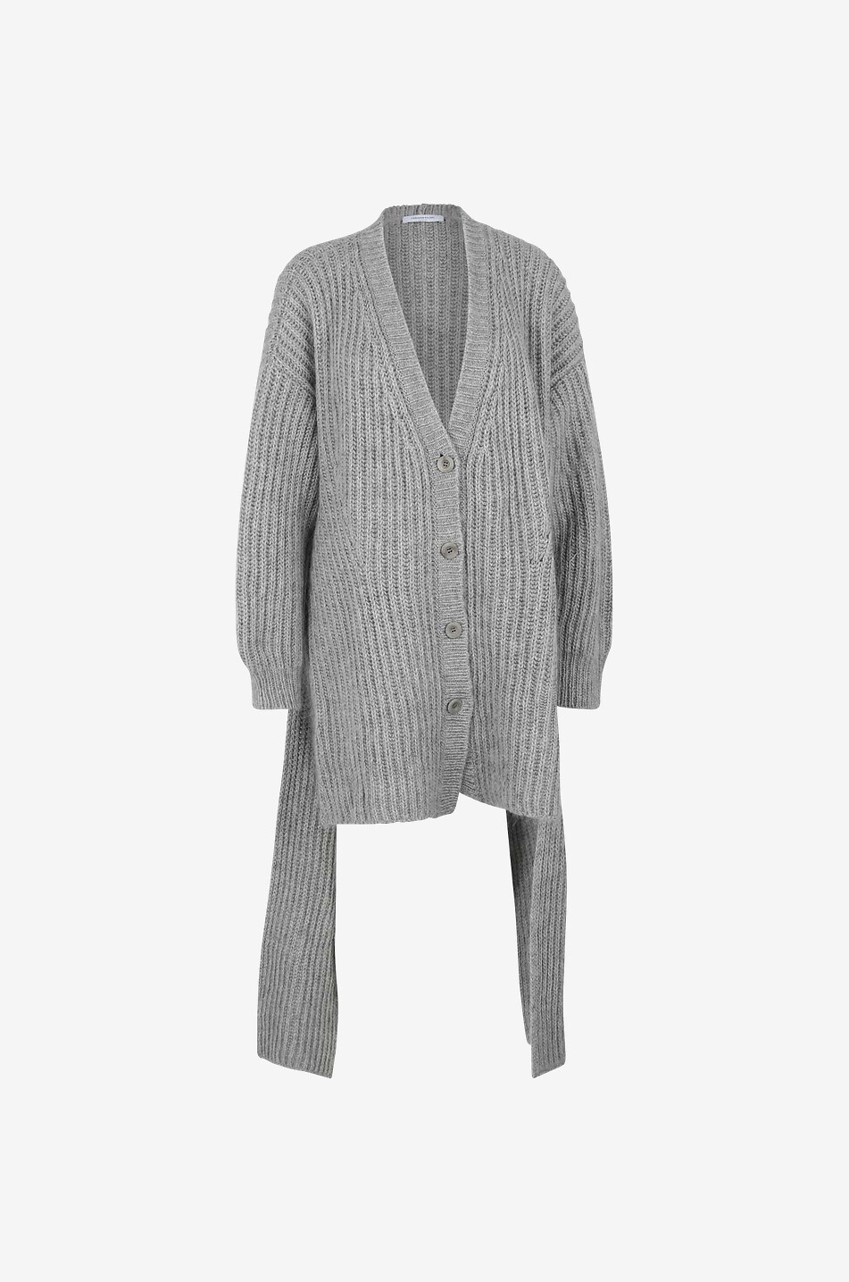 Cashmere merino and mohair blend cardigan