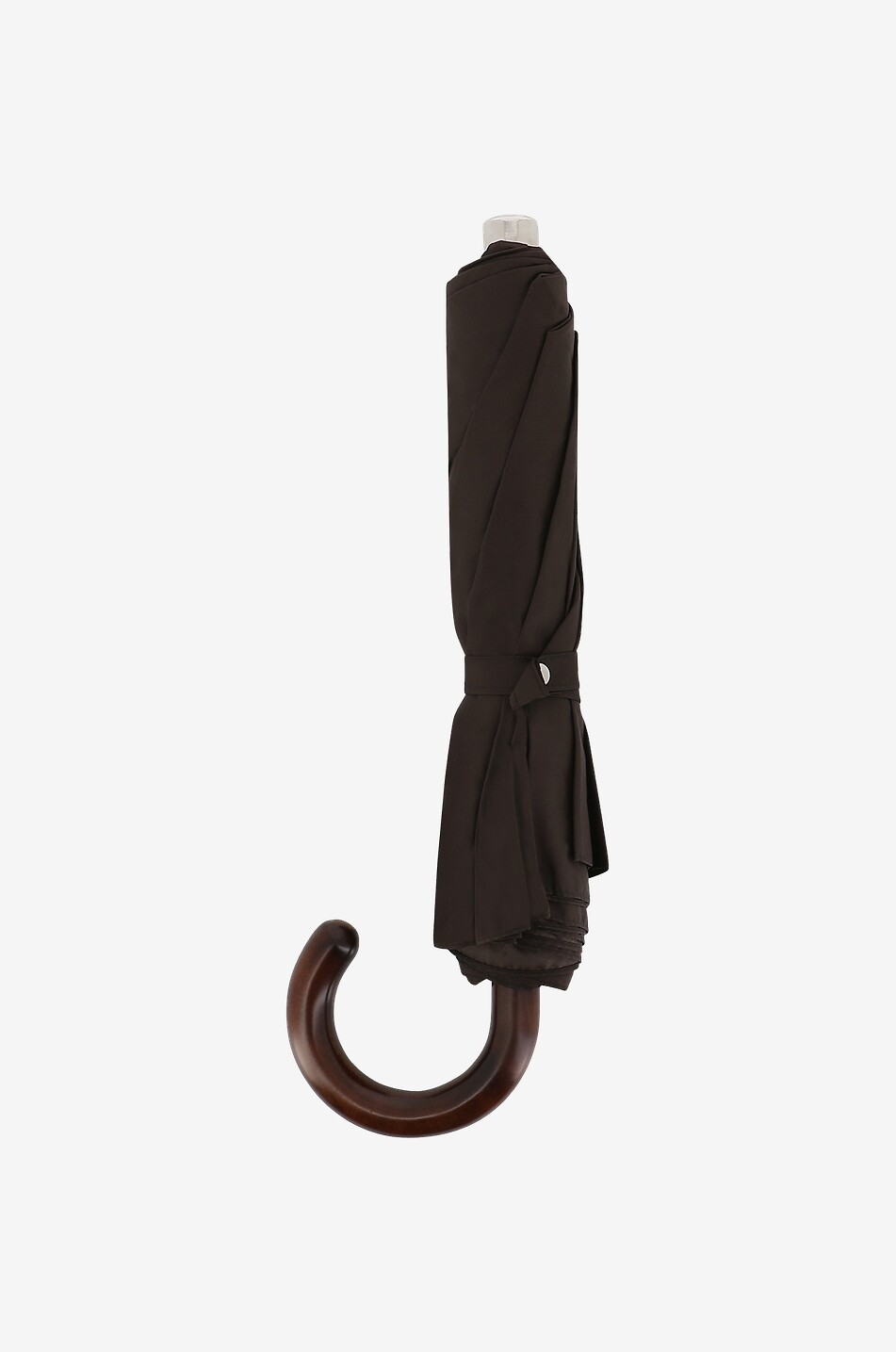 FRANCESCO MAGLIA OMB Parapluie de poche en sergé uni Homme MARRON FONCÉ 1