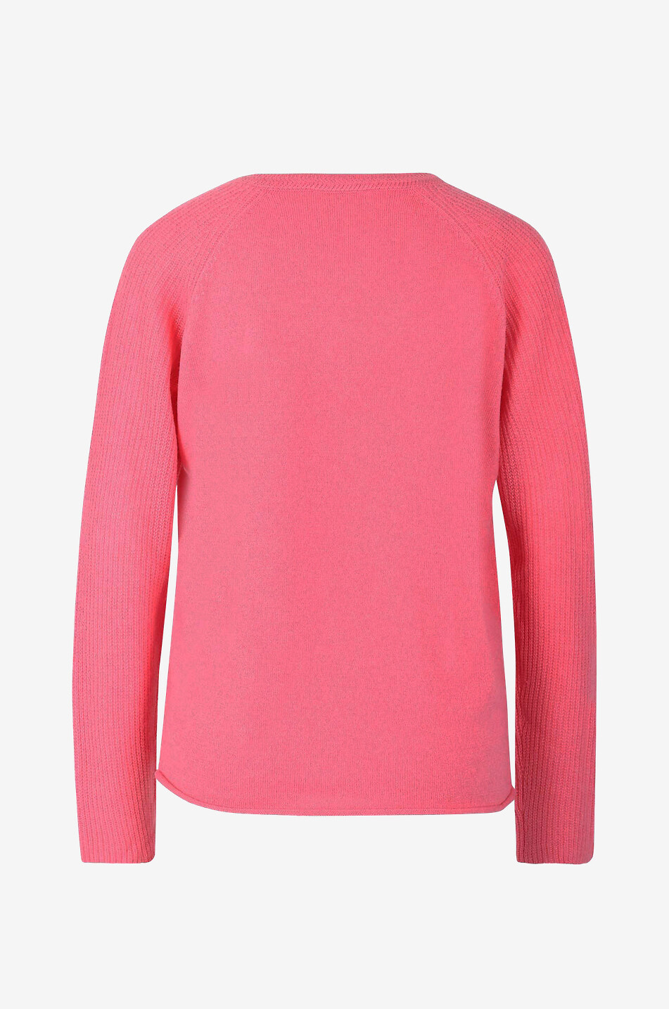 Heart cashmere V-neck jumper