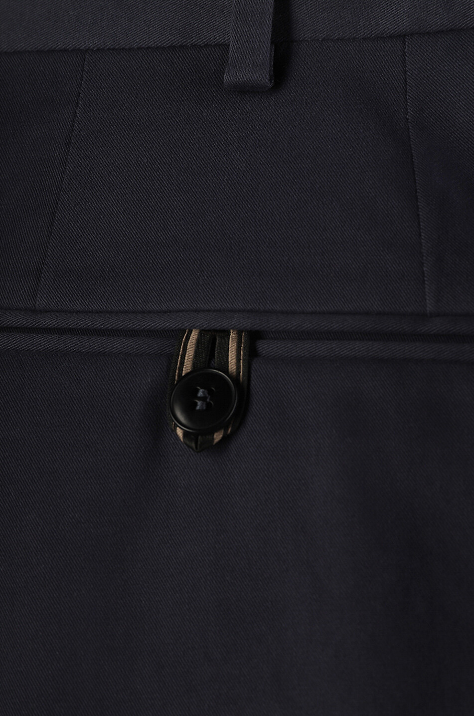 BRIONI Pantalon slim en gabardine Homme BLEU 3