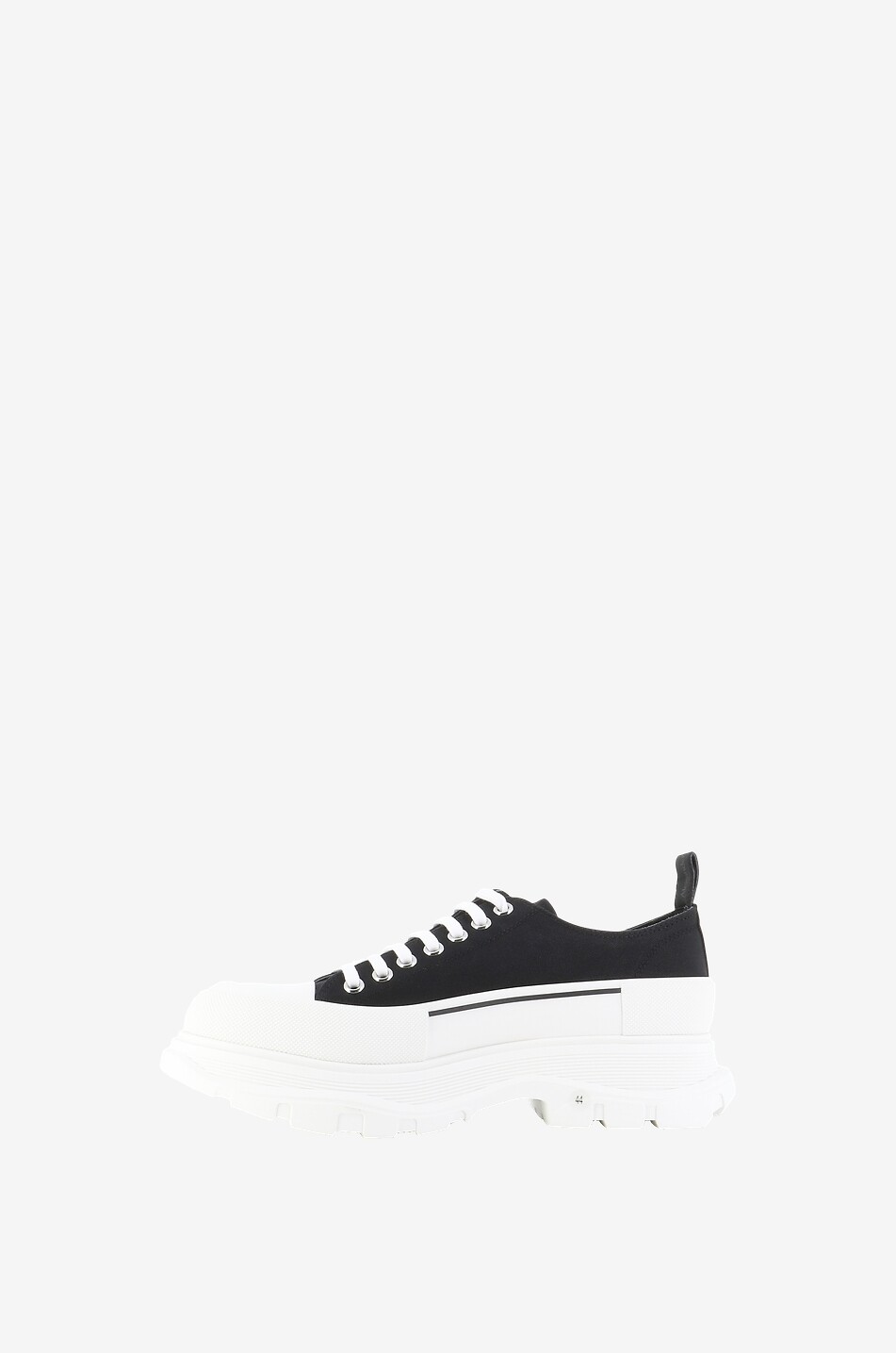 Niedrige Schnürsneakers aus Segeltuch Deck Plimsole